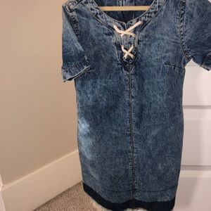7 for all man kind denim dress